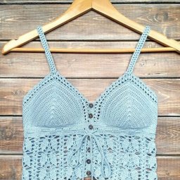 Летний кроп-топ, украшение для гардероба!