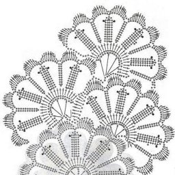 Схемы ленточного кружева для платьев, блузок и юбок