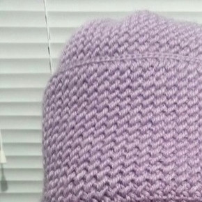 Комплект "Сиреневое ассорти" спицами