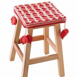 Забавный чехол для табуретки