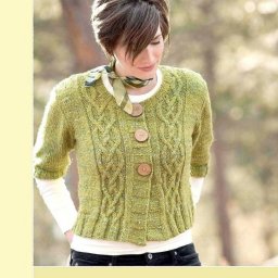 Жакет спицами