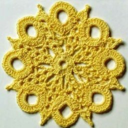 Красивый мотив для любителей вязать крючком