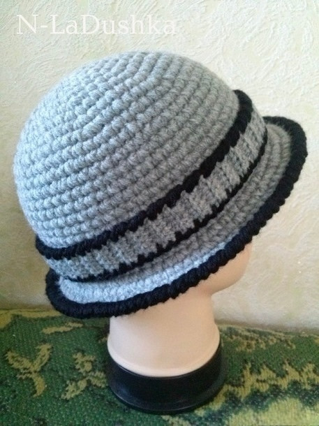 Шляпа крючком