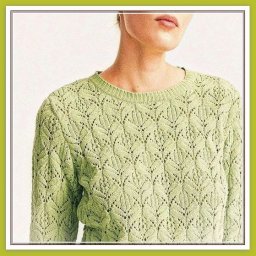 Узор для джемпера спицами