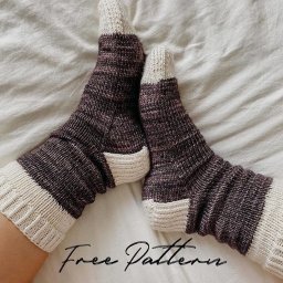 Уютные носки, вяжем спицами