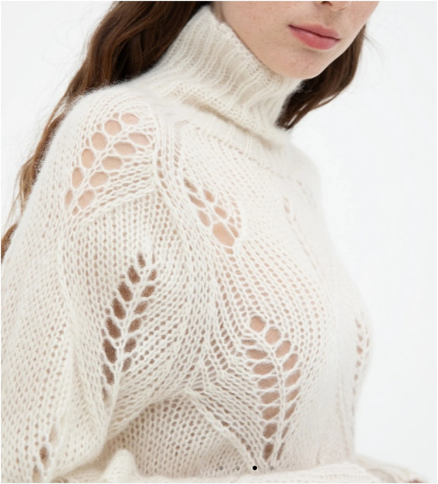 Свитер спицами