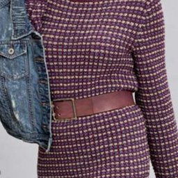 Стильное платье на осень