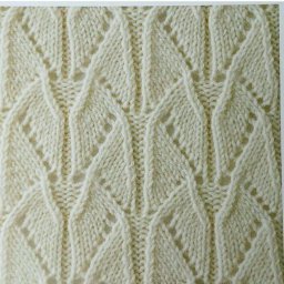 Узор спицами