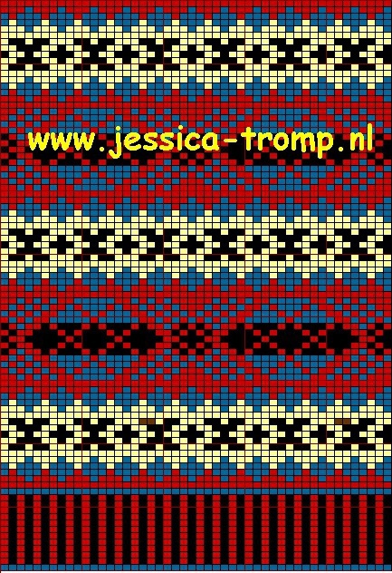 Жаккарды от Jessica Tromp - готовые цветные панели Жаккарды от Jessica Tromp - готовые цветные панели