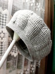 Идея для вязания интересного берета