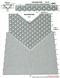 Подборка схем для вязания летней одежды