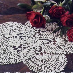 Салфетка крючком