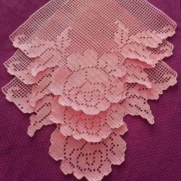 Великолепная салфетка с розой