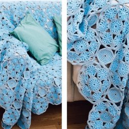 Вяжем красивое покрывало покрывало