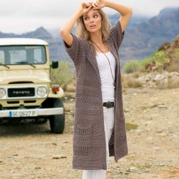 Изысканное летнее пальто