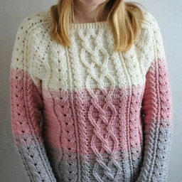 Красивый узор для свитера