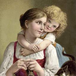 Вязала женщина любовь...