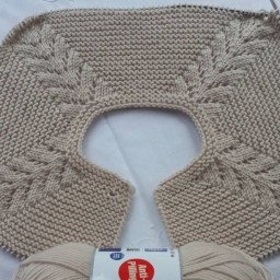 Создаем красивую линию реглана спицами