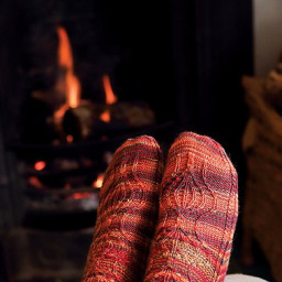 Носочки спицами "Bauble" от Bronagh Miskelly