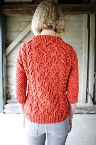 Изысканный пуловер - для стильных дам! 1