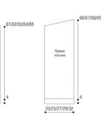 Женский кардиган спицами