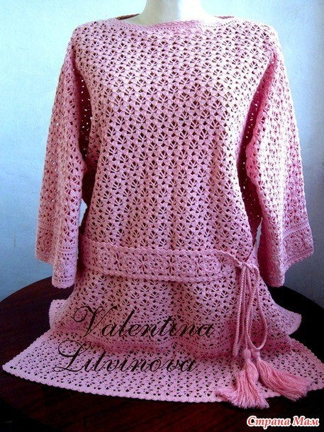 Туника крючком