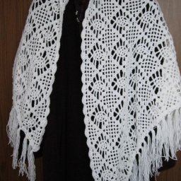 Шаль крючком