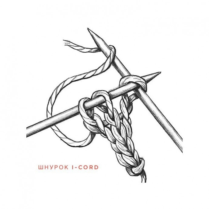 Манишка-снуд спицами