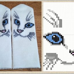 Жаккард для детских варежек