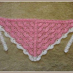 Косыночка крючком