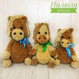 Лoшaдκa, вяжем символ года