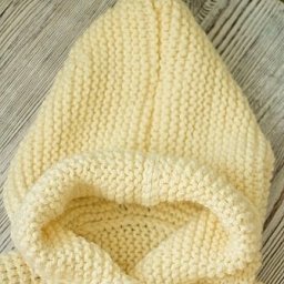 Простой капюшон для начинающих вязальщиц