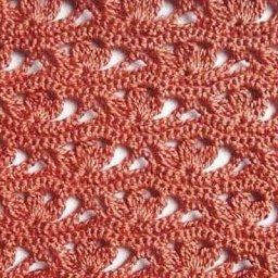 Симпатичный узор крючком