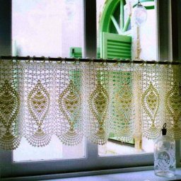 Занавески с мотивом "Ананас"