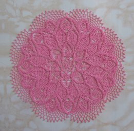 Ажурная салфетка крючком