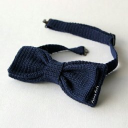 Галстук-бабочка крючком