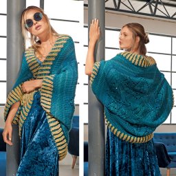 Эффектная накидка