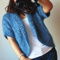 Простой жакет спицами