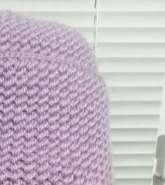 Комплект "Сиреневое ассорти" спицами