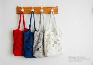 Узор Филейные квадраты, вяжем крючком