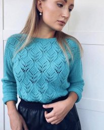 Узор из коллекции дизайнера Хитоми Шида в джемпере