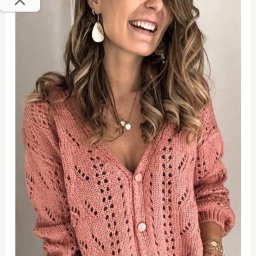 Узоры для летнего кардигана спицами