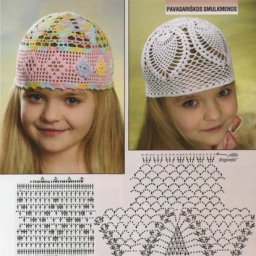 Летняя шапочка для девочки