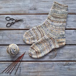 Носочки спицами