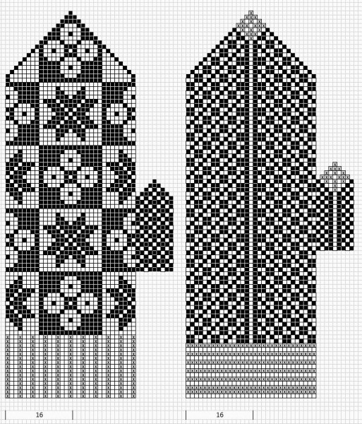 Варежки спицами Варежки спицами