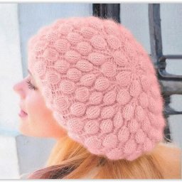 Берет спицами