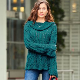 Изумрудный свитер - шикарная вещь!