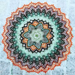 Салфетка Цветик-семицветик, ирис