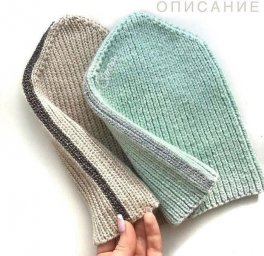 Шапочка спицами