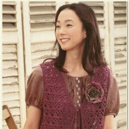 Стильная вещь крючком